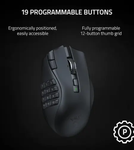 Razer Naga V2 HyperSpeed -  Wireless Gaming Mouse