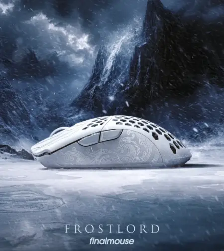Finalmouse ULX Frostlord - Wireless Gaming Mouse - Medium