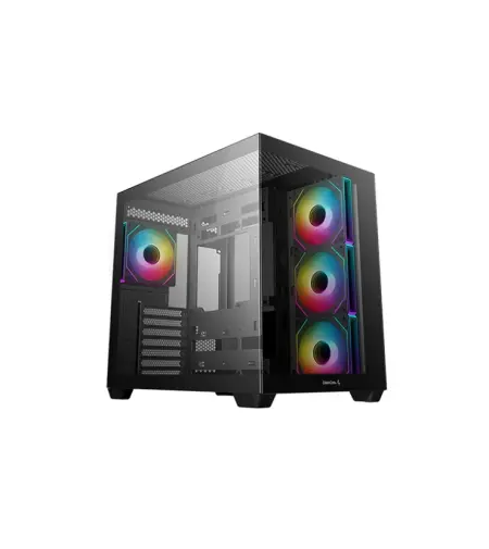 DeepCool CG530 4F Mid-Tower PC Case - Black