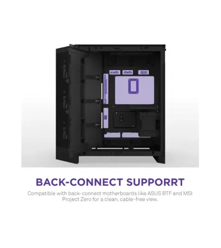 NZXT H9 Flow RGB+ Black