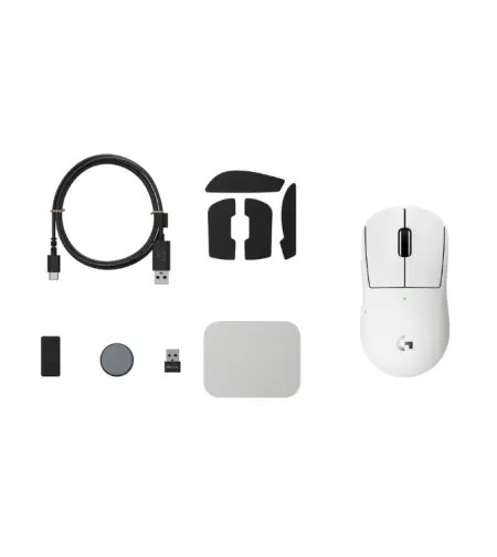 Logitech Pro X SUPERLIGHT 2c - LIGHTSPEED Wireless Gaming Mouse - White