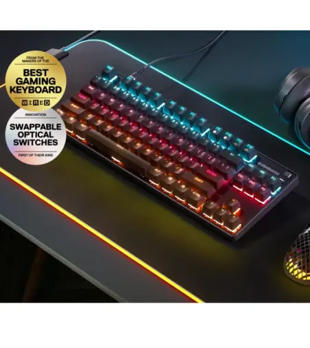 SteelSeries Apex 9 TKL - Optical Switch Gaming Keyboard