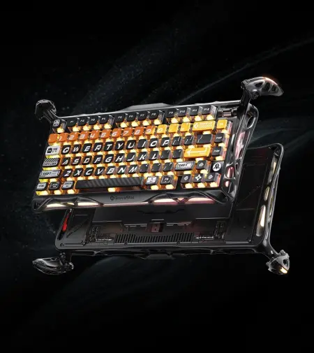 GravaStar Mercury K1 Pro - 75% Gaming Keyboard - CyberFlare