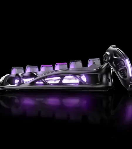 GravaStar Mercury K1 Pro - 75% Gaming Keyboard - Cyberpunk