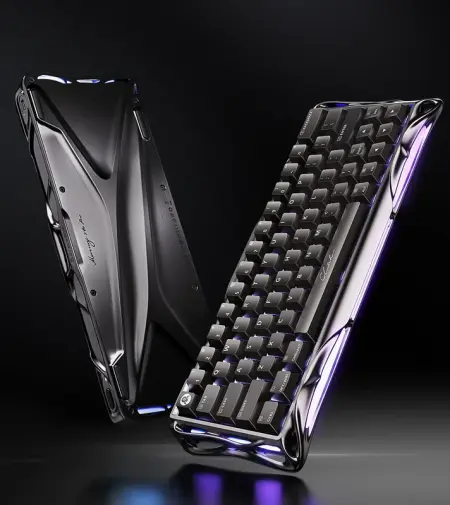 GravaStar Mercury V60 Pro - 60% Gaming Keyboard - GunMetal