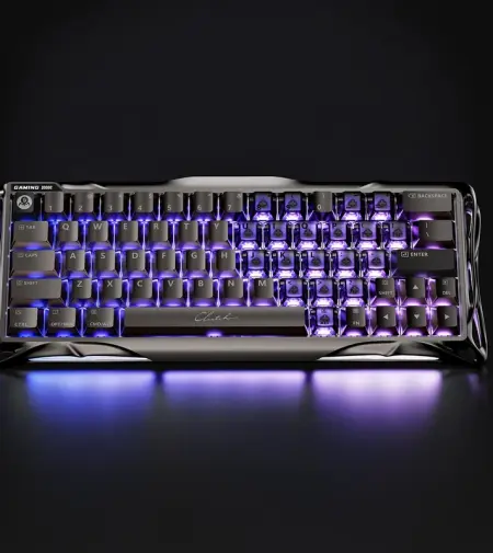 GravaStar Mercury V60 Pro - 60% Gaming Keyboard - GunMetal