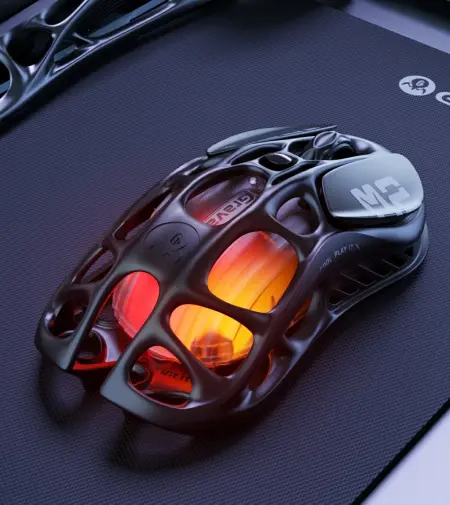 GravaStar Mercury M2 Wireless Mouse - Stealth Black
