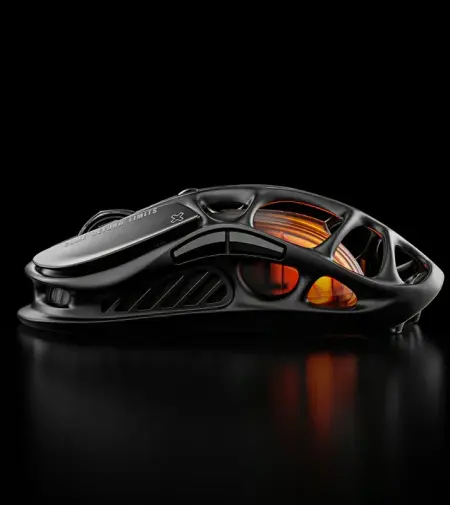 GravaStar Mercury M2 Wireless Mouse - Stealth Black