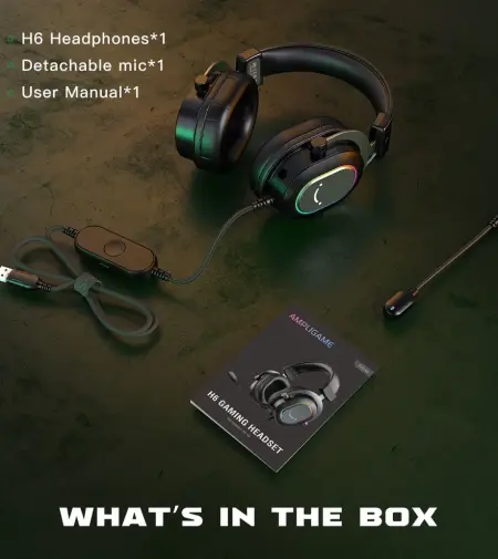 FIFINE AmpliGame H6 USB Gaming Headset